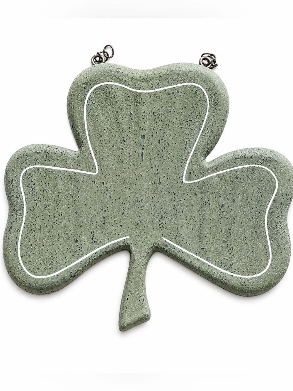 K&K Interiors Decorative Hanging Arrow Replacement Sign Resin Shamrock